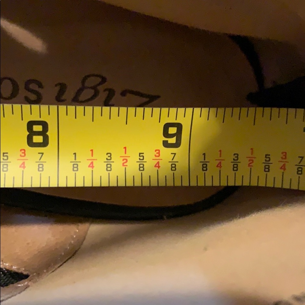 ZigiSoho Sexy Black Lacey Suede Peep Toe Platforms - Picture 10 of 10